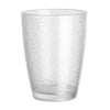 Olympia Kristallon Polycarbonate Tumbler Pebbled Clear 275ml (Pack of 6) - DC928 Plastic Drinkware Olympia   