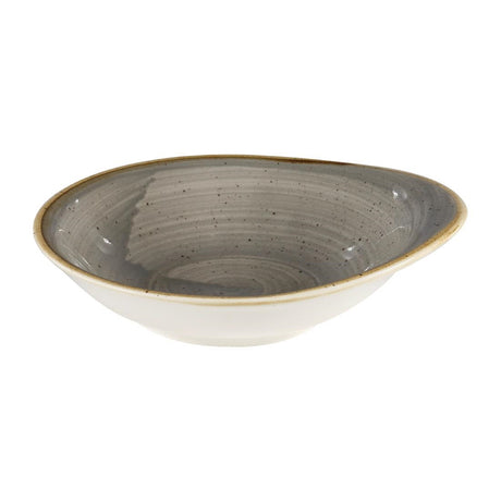Churchill Stonecast Round Dishes Peppercorn Grey 160mm (Pack of 12) - DC942 Churchill Super Vitrified Churchill   