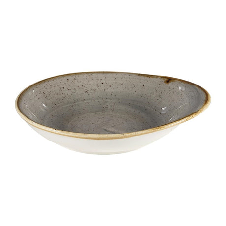 Churchill Stonecast Round Dishes Peppercorn Grey 185mm (Pack of 12) - DC943 Churchill Super Vitrified Churchill   
