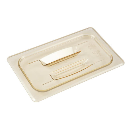 Cambro High Heat 1/4 Gastronorm Lid with handle - DC964  Cambro   