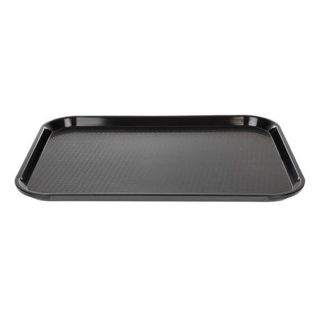 Cambro Polypropylene Fast Food Tray Black 410mm - DE312  Cambro   