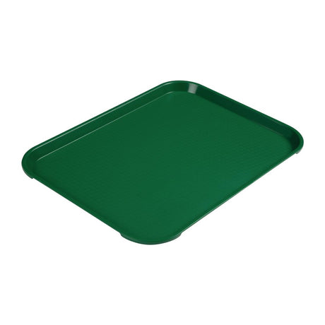 Cambro Polypropylene Fast Food Tray Green 410mm - DE313  Cambro   