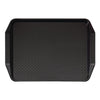 Cambro Polypropylene Handled Fast Food Tray Black 430mm - DE314  Cambro   
