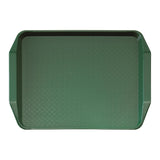 Cambro Polypropylene Handled Fast Food Tray Green 430mm - DE316  Cambro   