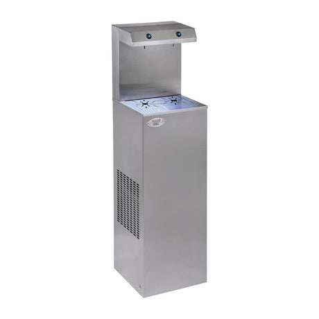 Roller Grill Drinking Fountain with Double Cup Filler AQUA80 - DE389  Roller Grill   