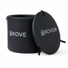 KOVE Core Ice Bath – Compact Upright Cold Plunge (Chiller Compatible) Black Ice Baths & Cold Plunges Kove Designs