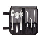 Mercer Culinary 6 Piece Chef Plating Kit with Storage Roll - DE454  Mercer Culinary   