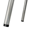 Bolero Galvanised Steel Low Stools with Wooden Seatpad (Pack of 4) - DE478 Metal Bar Stools Bolero   