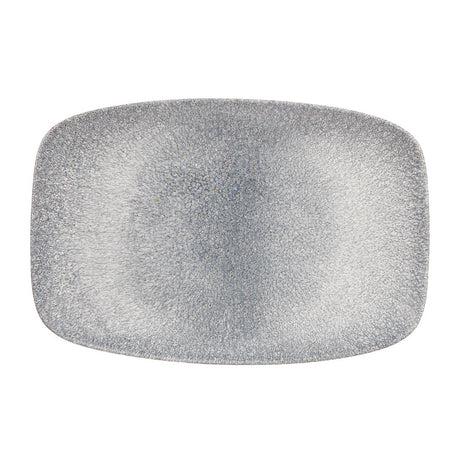 Churchill Studio Prints Raku Rectangular Plates Topaz Blue 300mm (Pack of 6) - DE577 Plates Churchill