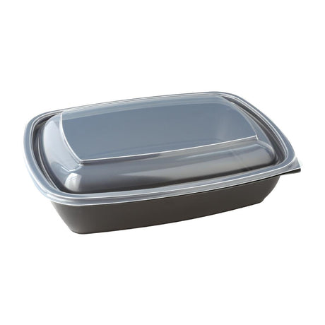 Fastpac Medium Rectangular Food Containers 900ml (Pack of 300) - DE763 Takeaway Food Containers FastPac   