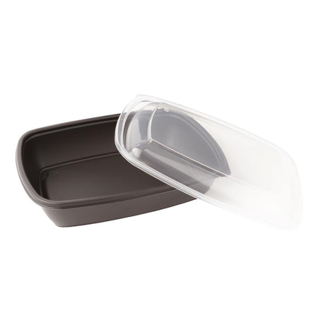 Fastpac Medium Rectangular Food Containers 900ml (Pack of 300) - DE763 Takeaway Food Containers FastPac   