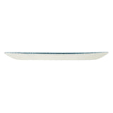 Churchill Studio Prints Raku Oblong Plate 355mm Topaz Blue (Pack of 6) - DE880 Plates Churchill