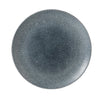 Churchill Studio Prints Raku Round Coupe Plate Topaz Blue 260mm (Pack of 12) - DE883 Plates Churchill