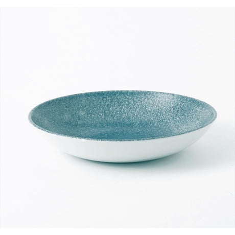 Churchill Studio Prints Raku Round Coupe Bowl Topaz Blue 248mm (Pack of 12) - DE888 Bowls Churchill