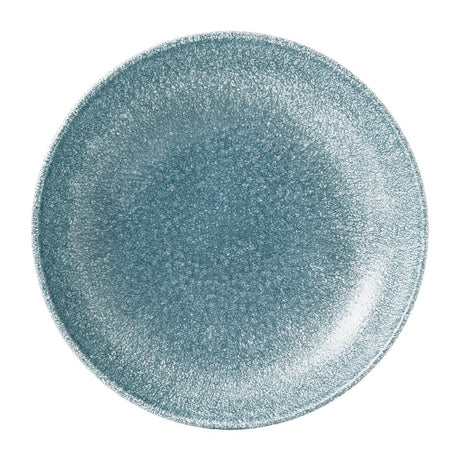 Churchill Studio Prints Raku Round Coupe Bowl Topaz Blue 182mm (Pack of 12) - DE889 Bowls Churchill