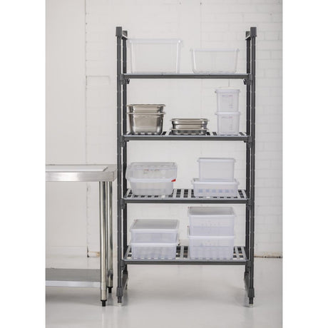 Cambro Camshelving Basics 4 Tier Shelving Starter Unit 1830 x 915 x 540mm - DE903  Cambro   