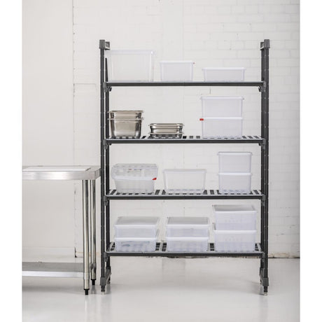 Cambro Camshelving Basics 4 Tier Shelving Starter Unit 1830 x 1220 x 540mm - DE905  Cambro   