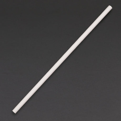 Fiesta Compostable Paper Straws White (Pack of 250) - DE925  Fiesta   