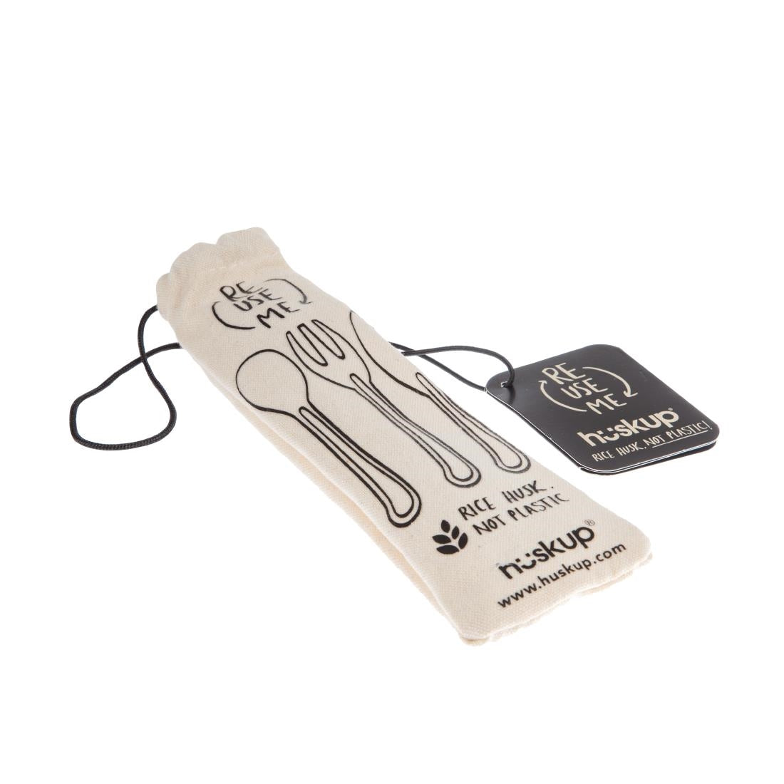 Reusable Rice Husk Cutlery Set - DE930  Huskup   