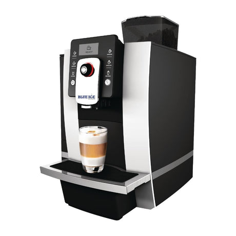 Blue Ice Azzurri Grande Automatic Bean to Cup Coffee Machine - DF097 Bean To Cup Coffee Machines Blue Ice