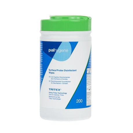 Pal TX Disinfectant Probe Wipes (Pack of 10 x 200) - DF107  Pal   