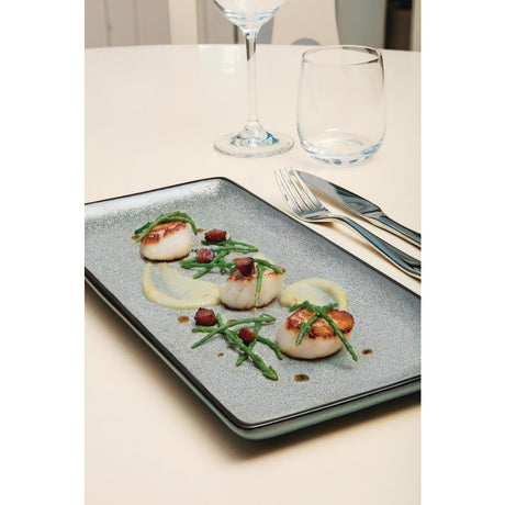 Olympia Mineral Rectangular Plates 335mm (Pack of 4) - DF175 Plates Olympia