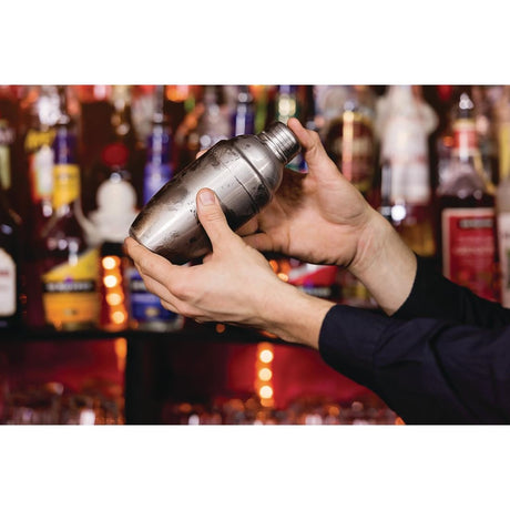 Beaumont Piccolo Cocktail Shaker Stainless Steel 600ml - DF233  Beaumont   