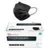 Black Type IIR Front of House Face Masks (Pack of 50) - DF589  Omnitex   