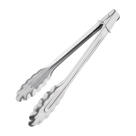Nisbets Essentials Catering Tongs 245mm - DF668  Nisbets Essentials   