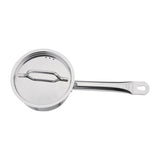 Nisbets Essentials Stainless Steel Saucepan With Lid 14cm - DF669  Nisbets Essentials   