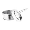 Nisbets Essentials Stainless Steel Saucepan With Lid 14cm - DF669  Nisbets Essentials   