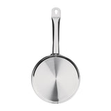 Nisbets Essentials Stainless Steel Saucepan With Lid 20cm - DF671  Nisbets Essentials   