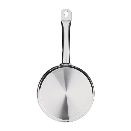 Nisbets Essentials Stainless Steel Saucepan With Lid 20cm - DF671  Nisbets Essentials   