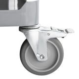 Nisbets Essentials Polypropylene Compact Mobile Trolley - DF678  Nisbets Essentials   