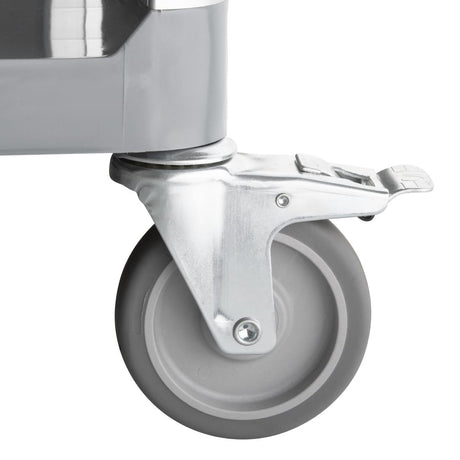 Nisbets Essentials Polypropylene Compact Mobile Trolley - DF678  Nisbets Essentials   