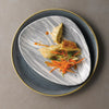 Churchill Fluid Triangle Chef Plates Pearl Grey 205 x 265mm (Pack of 12) - DF728 Plates Churchill