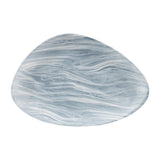 Churchill Fluid Triangle Chef Plates Pearl Grey 188 x 355mm (Pack of 6) - DF730 Plates Churchill