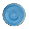 Churchill Stonecast Round Coupe Plates Cornflower Blue 288mm - DF764 Plates Churchill