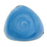 Churchill Stonecast Triangle Plates Cornflower Blue 311mm (Pack of 6) - DF768 Plates Churchill