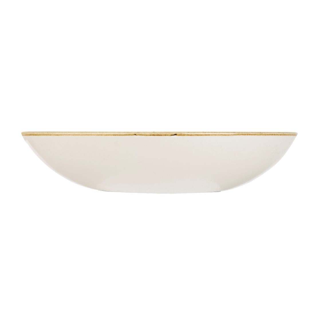 Churchill Stonecast Round Coupe Bowls Mustard Seed Yellow 248mm - DF787 Bowls Churchill