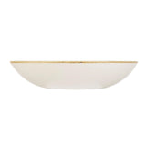 Churchill Stonecast Round Coupe Bowls Mustard Seed Yellow 248mm - DF787 Bowls Churchill