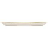 Churchill Stonecast Rectangular Plate Mustard Seed Yellow 350 x 185mm - DF792 Plates Churchill