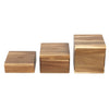 Olympia Acacia Riser Blocks 50/100/150(H)mm (Set of 3) - DF875  Olympia   