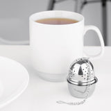 Olympia Oval Stainless Steel Tea Strainer 40(Ø) x 55(H)mm - DF898  Olympia   
