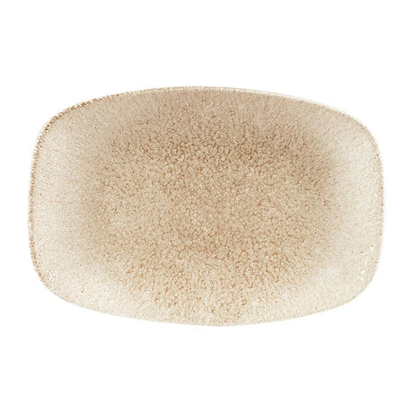 Churchill Raku Oblong Chef Plates Agate Grey 157 x 237mm (Pack of 12) - DF903 Plates Churchill