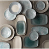 Churchill Raku Oblong Chef Plates Jade Green 157 x 237mm (Pack of 12) - DF914 Plates Churchill