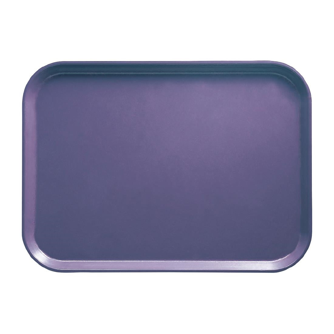 Cambro Camtray Fibreglass Serving Tray Purple 350 x 270mm - DF949  Cambro   