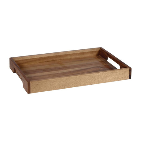 Churchill Alchemy Buffet Wooden Handled Trays 397mm (Pack of 4) - DF980 Churchill Alchemy Fine China Churchill   