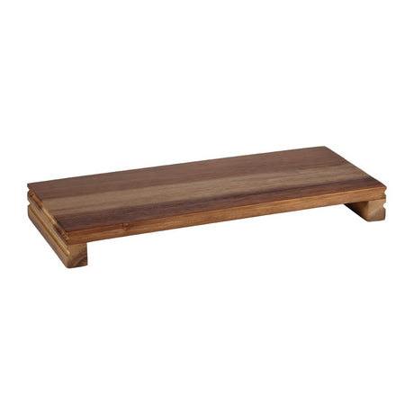 Churchill Alchemy Buffet Wooden Rectangular Presentation Boards 396mm - DF983 Churchill Alchemy Fine China Churchill   