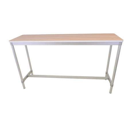 Gopak Enviro Indoor Beech Effect Rectangle Poseur Table 1800mm - DG130-BE Faux Wooden Tables Gopak   